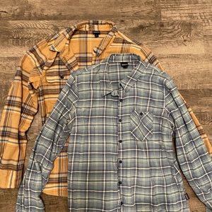 Patagonia womens flannels